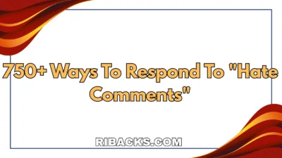 Hate Comments