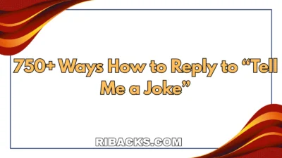 Tell Me a Joke