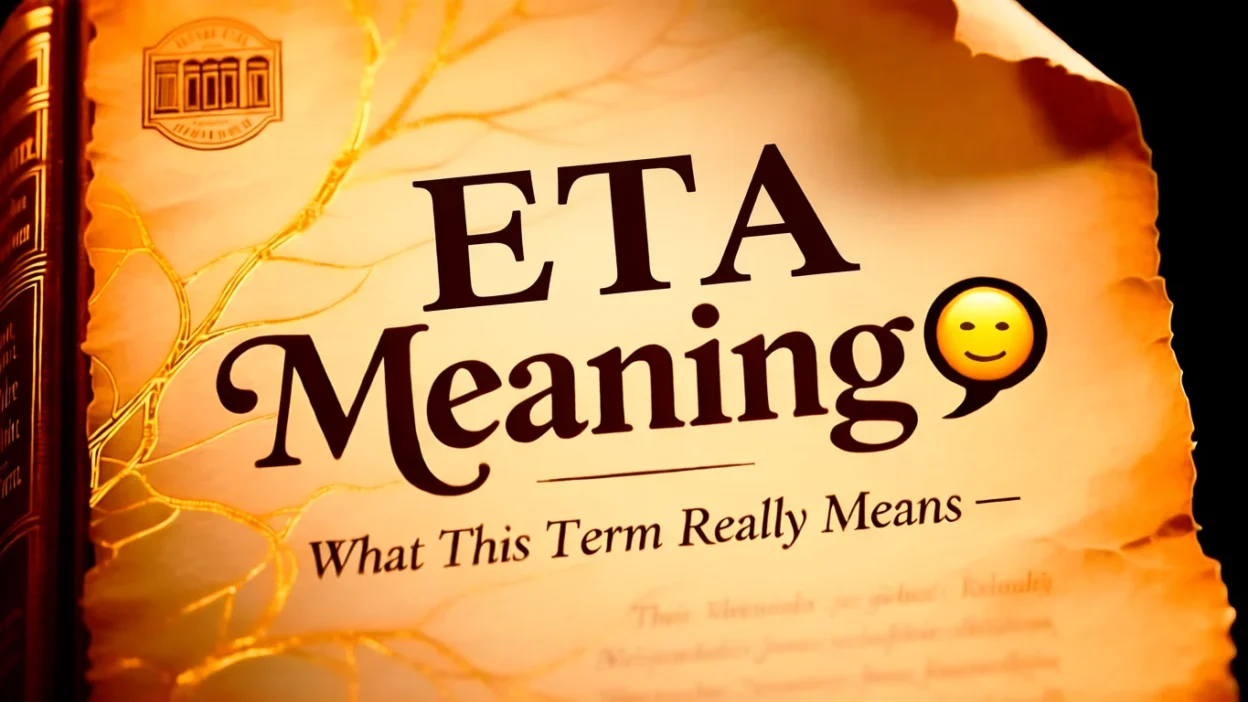 ETA Meaning