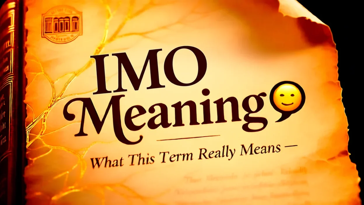 IMO Meaning
