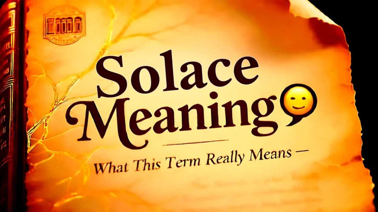 Solace Meaning