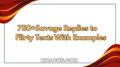 Replies to Flirty Texts