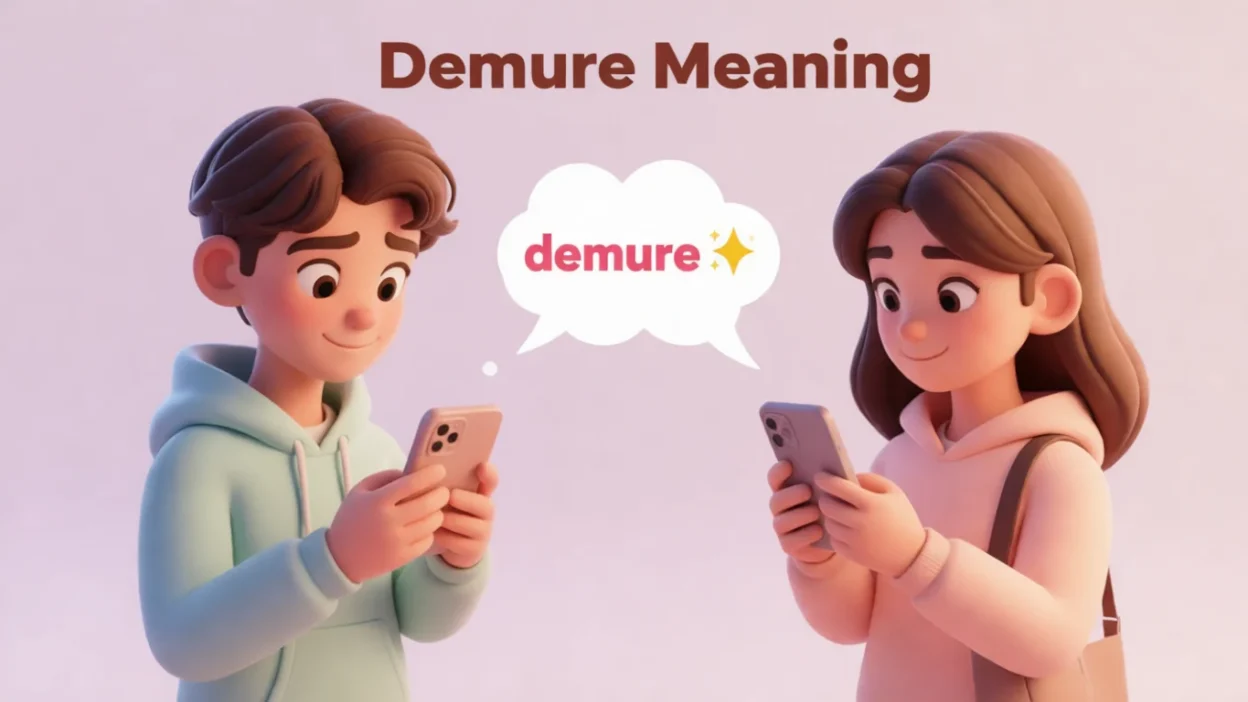 What Does Demure Mean?