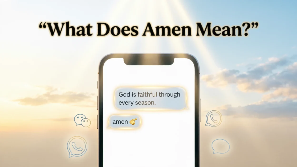 what does amen mean