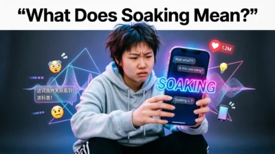 what does soaking mean