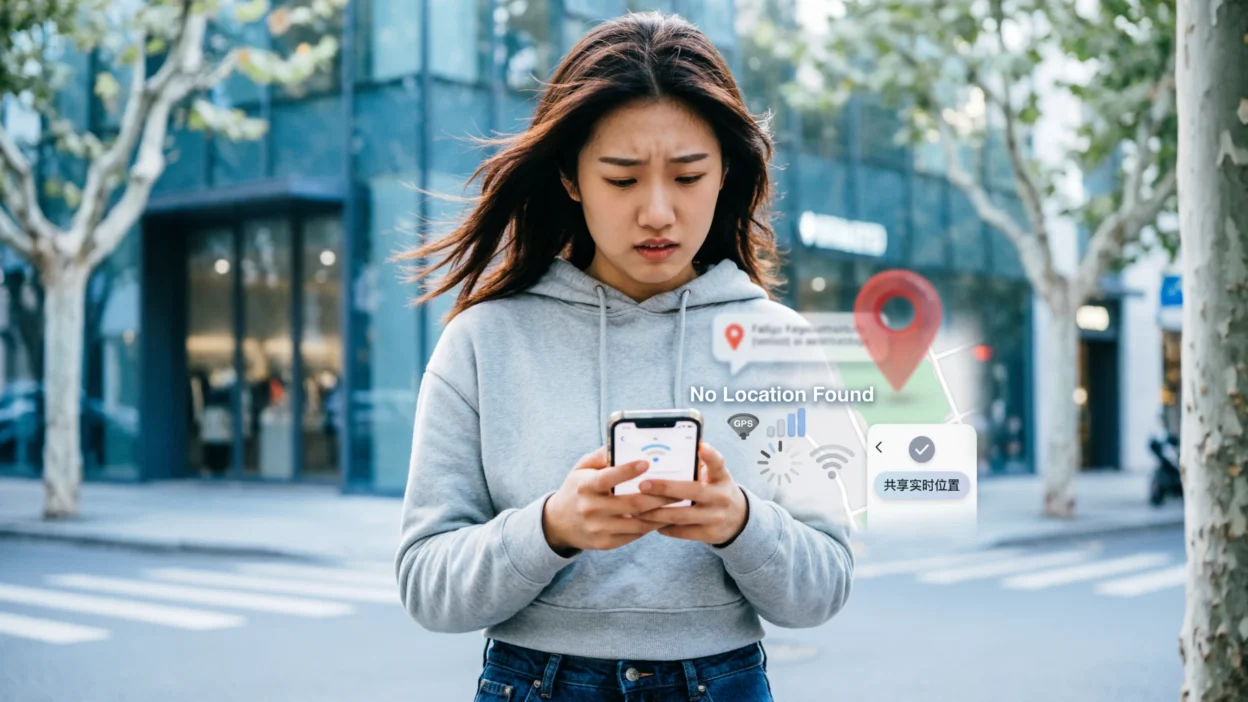 what does no location found mean