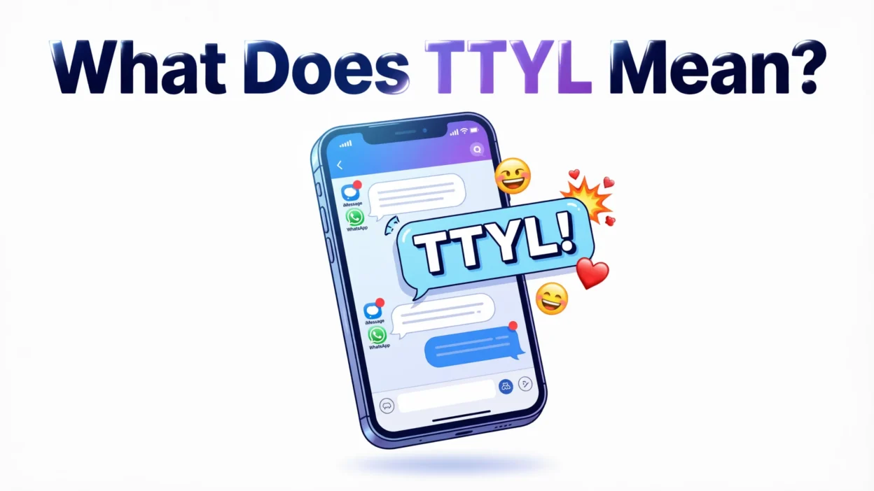 what does ttyl mean