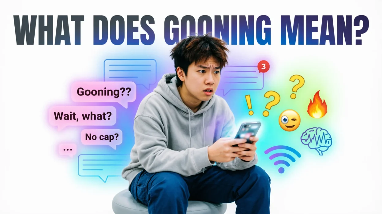 what does gooning mean