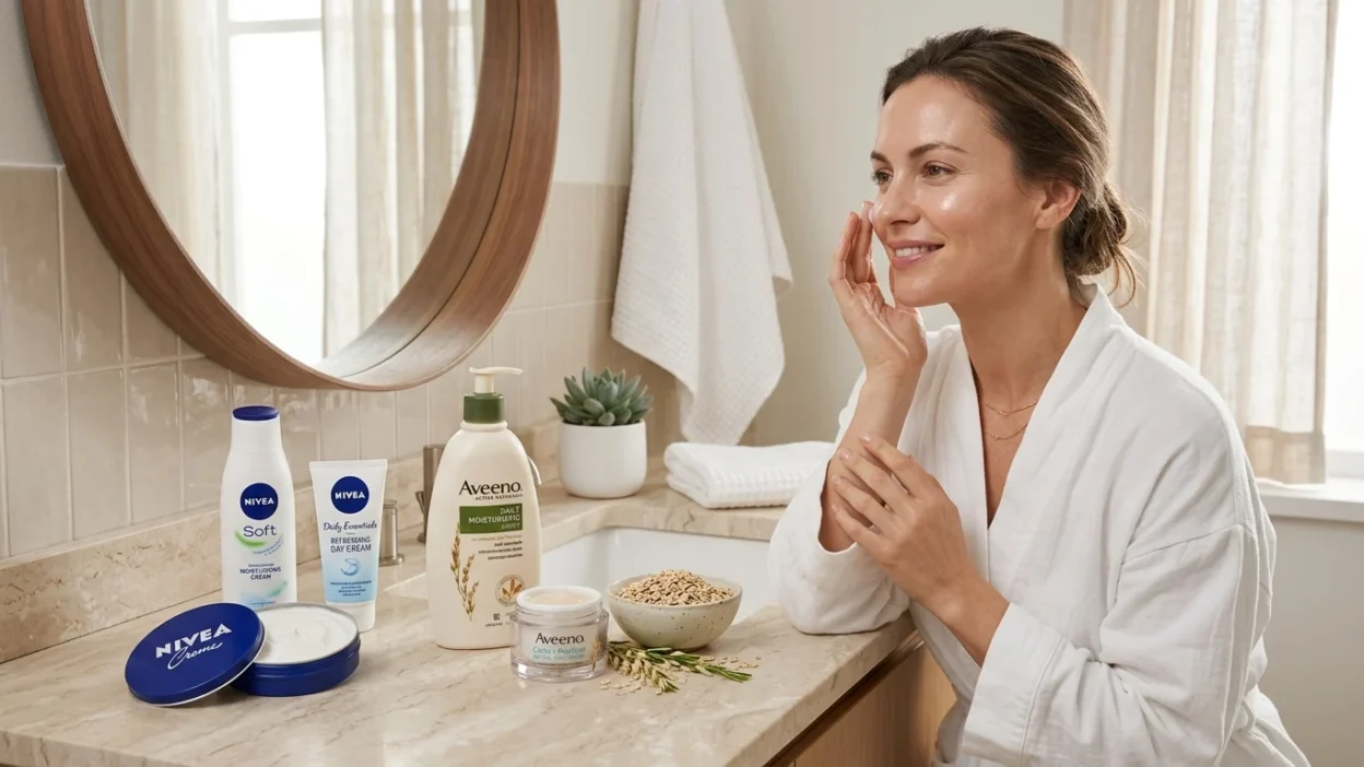 i have sensitive skin how gentle are niveas creams compared to aveeno