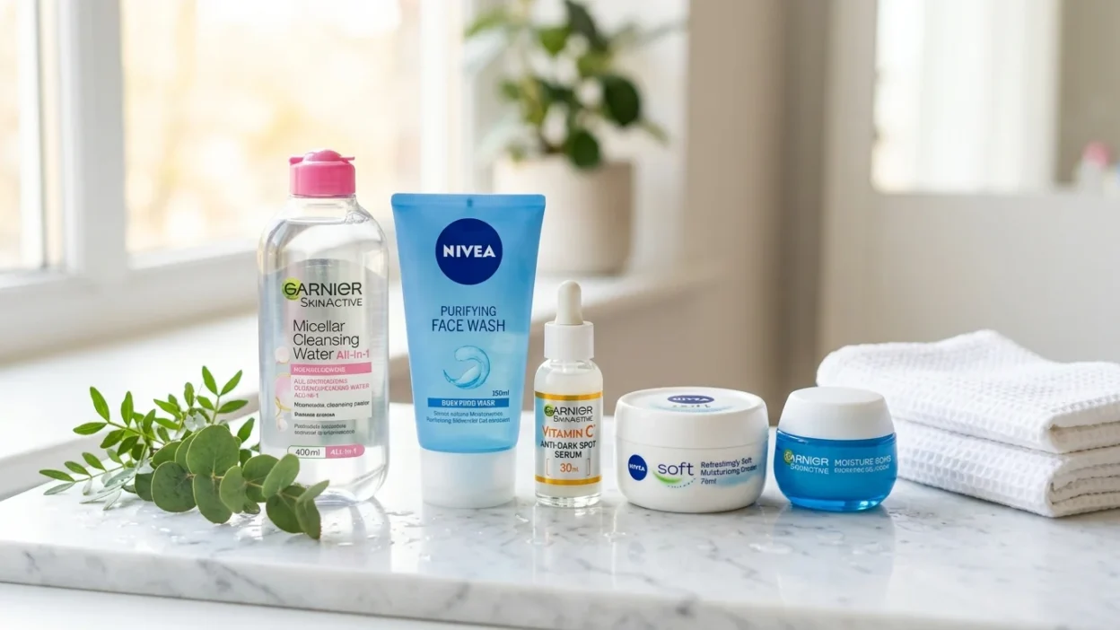 # im a skincare beginner is nivea a good starting brand compared to garnier Starting skincare for the first time can feel overwhelming. There are so many products, ingredients, and skincare trends online that beginners often feel confused about where to start. One of the most common questions people ask is: *im a skincare beginner is nivea a good starting brand compared to garnier*? Both Nivea and Garnier are popular skincare brands that are affordable and beginner friendly. You can easily find them in supermarkets, pharmacies, and online stores. But even though both brands are good for beginners, they are not exactly the same. Some skincare beginners need deep hydration and gentle products, while others want lightweight products that help with oily skin or acne marks. Choosing the wrong products can cause breakouts, irritation, dryness, or wasted money. That is why understanding the differences between these two brands is important before buying anything. Nivea is mostly known for moisturizing and protecting the skin barrier. Garnier focuses more on cleansing, brightening, and lightweight skincare formulas. Depending on your skin type, one brand may work much better for you than the other. The good news is that you do not need expensive skincare to start taking care of your skin. A simple cleanser, moisturizer, and sunscreen are enough for most beginners. Both Nivea and Garnier offer affordable products that can help you build a healthy skincare routine without making things complicated. In this guide, you will learn the major differences between Nivea and Garnier, which brand is safer for beginners, the best products for different skin types, and which option gives better value for money. ## Quick Answer If you are asking, *im a skincare beginner is nivea a good starting brand compared to garnier*, the answer is yes. Nivea is usually a better starting brand for beginners with dry or sensitive skin because it focuses on gentle hydration and skin barrier care. Garnier is often better for oily or acne-prone skin because its products are lightweight and designed for brightening and oil control. ## Why Beginners Choose Nivea and Garnier Most beginners want skincare that is simple, affordable, and easy to use. That is exactly why Nivea and Garnier are so popular. Here are some reasons people trust these brands: * Affordable prices * Easy to find worldwide * Beginner-friendly products * Trusted reputation * Simple skincare routines * Good variety of moisturizers and cleansers For beginners, these brands feel safer compared to expensive skincare brands filled with strong active ingredients. ## Nivea vs Garnier Comparison Table | Feature | Nivea | Garnier | | ------------------ | ---------------------- | ------------------------- | | Best For | Dry and sensitive skin | Oily and combination skin | | Product Texture | Thick and creamy | Lightweight and fresh | | Main Focus | Hydration and moisture | Brightening and cleansing | | Beginner Friendly | Very beginner friendly | Beginner friendly | | Oily Skin | Sometimes too heavy | Better option | | Sensitive Skin | Usually safer | Depends on product | | Product Style | Simple skincare | Modern skincare | | Budget | Affordable | Affordable | | Best Known Product | Nivea Creme | Garnier Micellar Water | ## Is Nivea a Good Starting Brand for Beginners? Yes, Nivea is considered one of the safest skincare brands for beginners because most of its products focus on moisturizing and protecting the skin. Many beginners damage their skin barrier by trying too many active ingredients too quickly. Nivea’s simple formulas reduce the chance of irritation. ### Benefits of Nivea for Beginners #### Gentle Skincare Nivea products are usually easy to understand and simple to use. #### Great Hydration The brand is famous for rich moisturizers that help dry skin stay soft and smooth. #### Beginner Safe Most Nivea products focus on hydration instead of harsh treatments. #### Affordable You can build a complete beginner skincare routine without spending too much money. #### Widely Available Nivea products are sold almost everywhere. ## Drawbacks of Nivea Even though Nivea works well for many beginners, it is not perfect for everyone. Some possible downsides include: * Certain creams feel greasy * Heavy formulas may clog pores * Some products contain fragrance * Oily skin users may dislike thick textures ## When Garnier Is Better Than Nivea Garnier can be a better option if you: * Have oily skin * Prefer lightweight skincare * Want glowing skin * Have acne marks * Like gel moisturizers * Want modern ingredients like Vitamin C Garnier products often feel fresher and absorb faster than Nivea creams. ## Best Nivea Products for Beginners ### Nivea Soft Cream A lightweight moisturizer that works well for normal and dry skin. ### Nivea Creme The famous blue tin cream is excellent for very dry skin. ### Nivea Micellar Water A gentle cleanser and makeup remover for sensitive skin users. ### Nivea Sunscreen Simple sunscreen options for daily use. ## Best Garnier Products for Beginners ### Garnier Micellar Cleansing Water One of the best beginner cleansers because it is simple and gentle. ### Garnier Vitamin C Serum Popular for brightening dull skin and reducing acne marks. ### Garnier Aloe Gel A lightweight moisturizer suitable for oily skin. ### Garnier Bright Complete Face Wash Good for people who prefer a fresh, clean feeling. ## Which Brand Is Better for Sensitive Skin? Nivea is usually safer for sensitive skin because it focuses more on hydration and barrier repair. However, beginners should still patch test products because fragrance can irritate some people. Garnier products with active ingredients may feel too strong for very sensitive skin. ## Ingredients Beginners Should Avoid No matter which brand you choose, beginners should avoid: * Harsh scrubs * Strong alcohol-based products * Too many acids * Excessive fragrance * Overusing active ingredients Simple skincare is usually the best skincare for beginners. ## Nivea vs Garnier for Oily Skin If your skin feels greasy quickly, Garnier is usually the better choice. Benefits of Garnier for oily skin: * Lightweight formulas * Fast absorption * Less greasy feeling * Better oil control Heavy Nivea creams may feel uncomfortable on oily skin. ## Nivea vs Garnier for Dry Skin Nivea is usually the clear winner for dry skin because its products provide stronger hydration. Benefits include: * Long-lasting moisture * Better skin barrier support * Soft and smooth skin feeling * Rich cream formulas ## Which Brand Is Better for Acne-Prone Skin? For mild acne-prone skin, Garnier may work better because many products are lighter and less oily. However, beginners should avoid using too many acne products at once because overdoing skincare can make acne worse. ## Budget Comparison Both brands are affordable, but they feel different. ### Nivea * More classic skincare * Larger product sizes * Excellent moisturizing value ### Garnier * More trendy skincare * Modern ingredients * Lightweight products ## Common Beginner Skincare Mistakes Many skincare beginners accidentally harm their skin by: * Using too many products * Skipping sunscreen * Over-cleansing * Using harsh scrubs * Following online trends blindly Healthy skin comes from consistency, not complicated routines. ## Best Beginner Routine With Nivea ### Morning Routine * Gentle cleanser * Nivea moisturizer * Sunscreen ### Night Routine * Cleanser * Moisturizer ## Best Beginner Routine With Garnier ### Morning Routine * Garnier face wash * Lightweight moisturizer * Sunscreen ### Night Routine * Micellar water * Moisturizer * Vitamin C serum a few times weekly ## Which Brand Is Better Overall? If you still wonder, *im a skincare beginner is nivea a good starting brand compared to garnier*, the answer depends on your skin type and skincare goals. Choose Nivea if: * You have dry skin * Your skin is sensitive * You want simple hydration * You prefer creamy moisturizers Choose Garnier if: * You have oily skin * You want lightweight products * You care about brightening * You prefer modern skincare ingredients ## Best Overall Winner ### Best for Dry Skin: Nivea Nivea wins because of its strong moisturizing and skin barrier support. ### Best for Oily Skin: Garnier Garnier wins because of lightweight formulas and oil-control products. ### Best Beginner Brand Overall: Nivea For complete beginners, Nivea is usually the safest starting point because hydration and skin protection are the foundation of healthy skincare. ## Helpful Tips for Skincare Beginners * Start slowly * Always patch test products * Wear sunscreen daily * Avoid complicated routines * Stay consistent * Give products time to work Simple skincare routines usually produce the best long-term results. ## Conclusion So, *im a skincare beginner is nivea a good starting brand compared to garnier*? Yes, Nivea is definitely a good starting skincare brand for beginners, especially if your skin is dry, sensitive, or easily irritated. Garnier is also an excellent beginner-friendly brand, especially for oily or acne-prone skin users who prefer lightweight skincare and brightening products. Both brands are affordable and trusted worldwide. The best option depends on your skin type and skincare needs. Instead of buying too many products, focus on building a simple routine with cleanser, moisturizer, and sunscreen first. Healthy skin takes time, patience, and consistency. Starting simple is always the smartest decision. ## FAQs ##### im a skincare beginner is nivea a good starting brand compared to garnier for dry skin? Yes, Nivea is usually better for dry skin because it provides stronger hydration and moisture protection. ##### Is Garnier beginner friendly? Yes, Garnier is beginner friendly, especially for oily and combination skin types. ##### Can beginners use Nivea cream every day? Yes, most beginners can safely use Nivea cream daily. ##### Which brand is better for oily skin? Garnier is generally better for oily skin because its products feel lighter and less greasy. ##### Does Nivea clog pores? Some heavy Nivea creams may clog pores on oily skin types. ##### Is Garnier good for acne marks? Yes, Garnier Vitamin C products are popular for improving dull skin and acne marks. ##### Should beginners avoid acids? Beginners should use skincare acids carefully and start slowly to avoid irritation. ##### Is Nivea safe for teenage skincare? Yes, Nivea is usually safe for teenagers who want basic skincare. ##### Can I combine Nivea and Garnier products? Yes, many people use products from both brands together. ##### Which skincare brand is cheaper? Both are affordable, but Nivea often gives larger product quantities for the price. **Meta Description:** im a skincare beginner is nivea a good starting brand compared to garnier? Compare skincare benefits, safety, products, and beginner tips.
