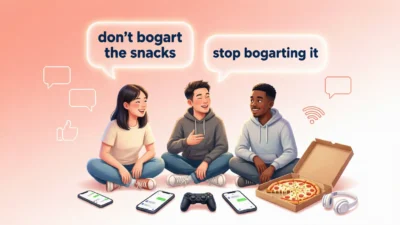 bogart meaning