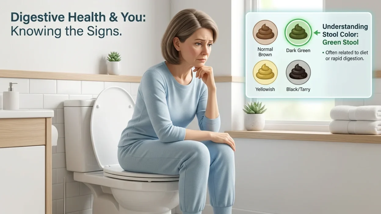 green poop meaning in adults