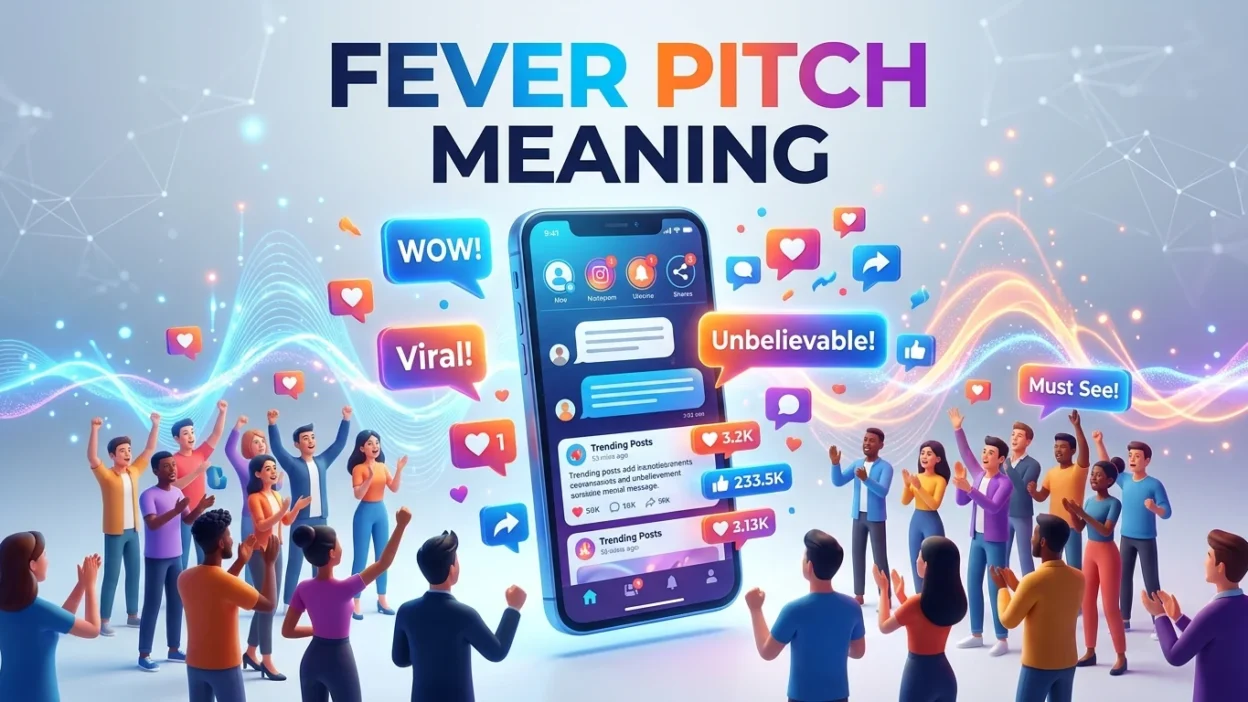 fever pitch meaning