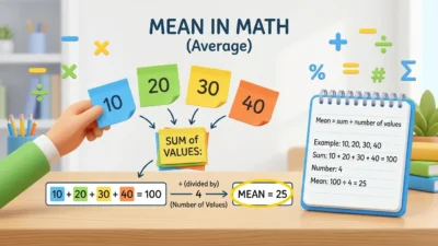 mean meaning math