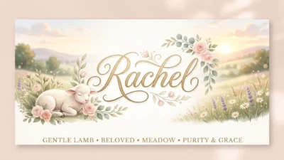 rachel meaning