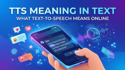 TTS Meaning in Text