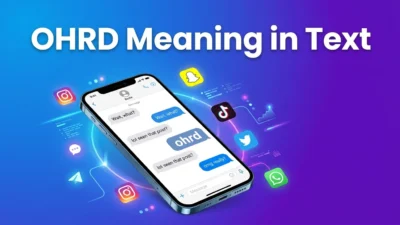 OHRD Meaning in Text