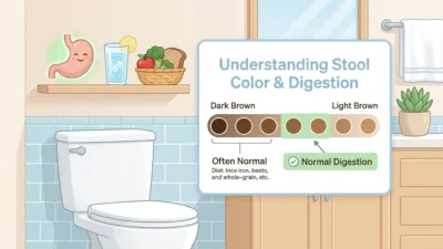 light brown poop meaning