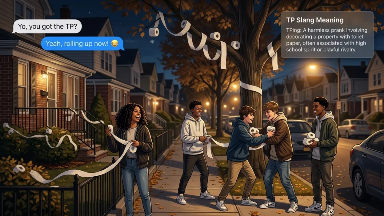 TP Meaning in Text (NY Slang)
