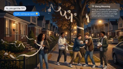 TP Meaning in Text (NY Slang)